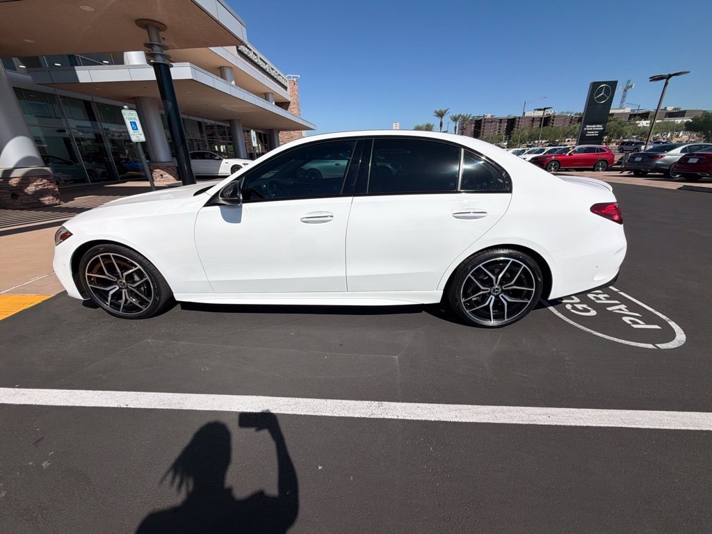 Certified Used 2024 Polar White Mercedes-Benz C 300 image 2