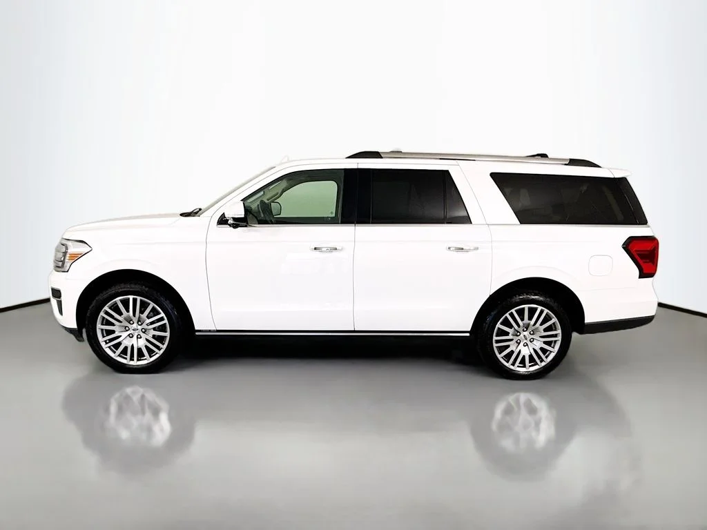 Used 2023 White Metallic Ford Limited image 2