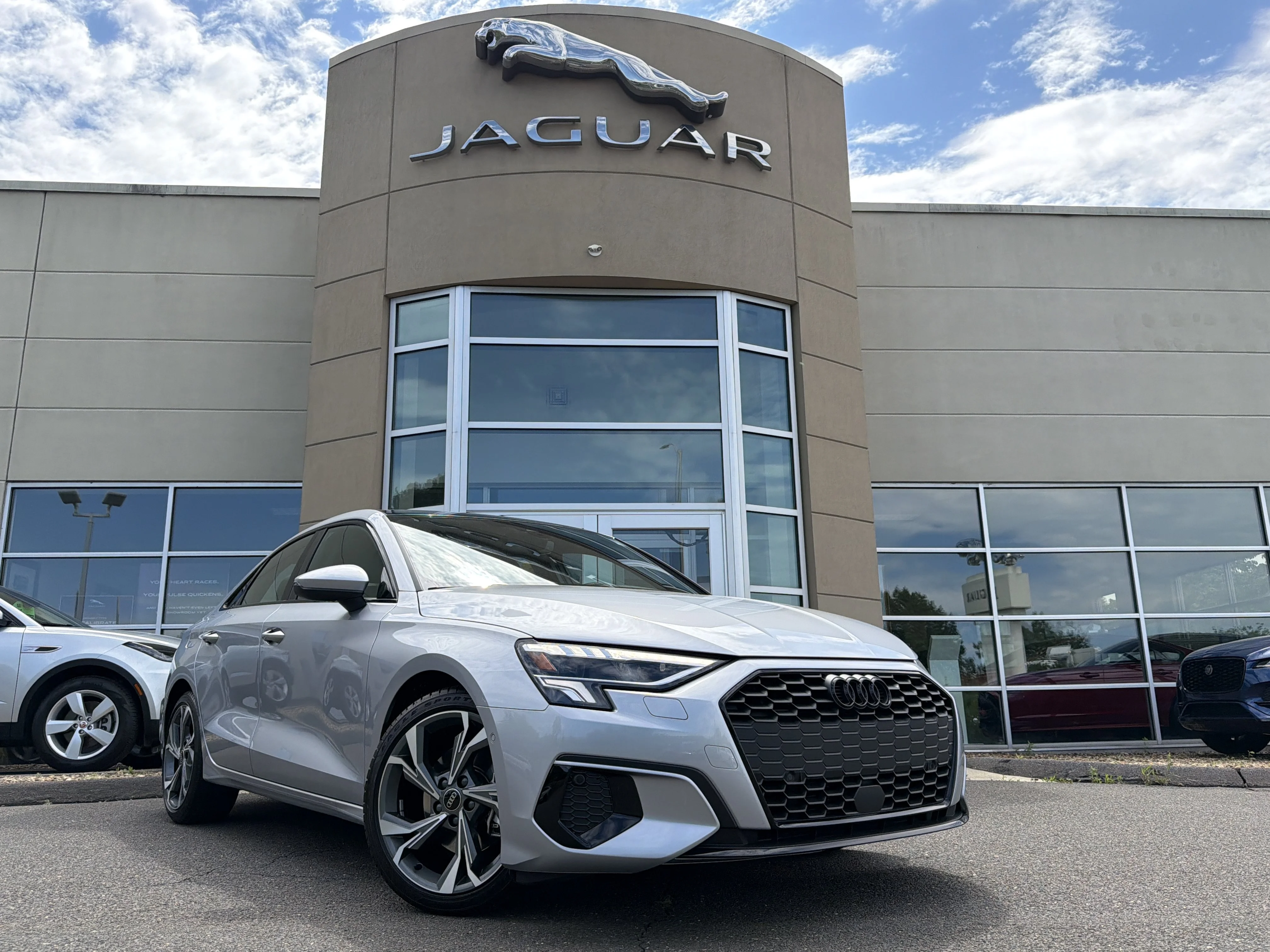 Used 2023 Silver Metallic Audi Premium image 1