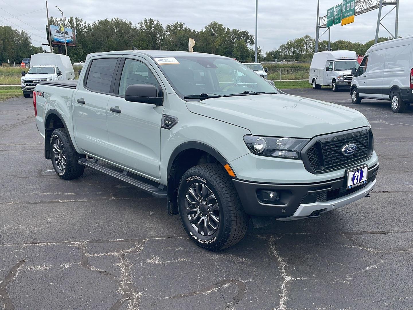 Used 2021 Cactus Gray Ford XLT image 7