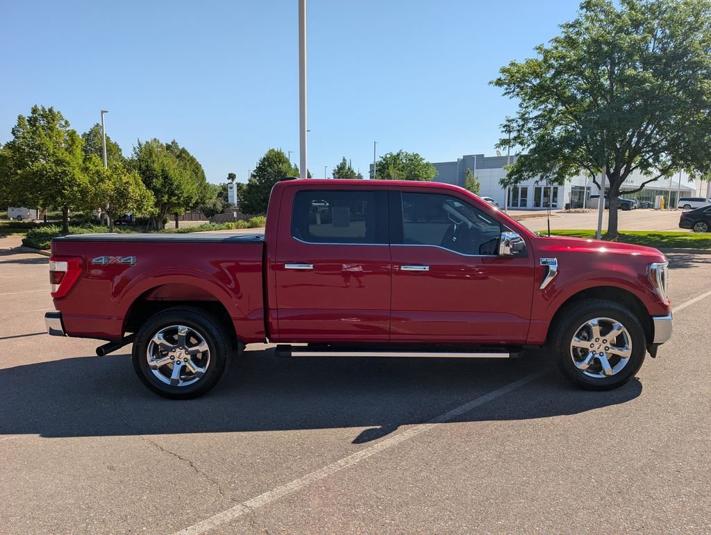 Used 2022 Red Ford Lariat image 7