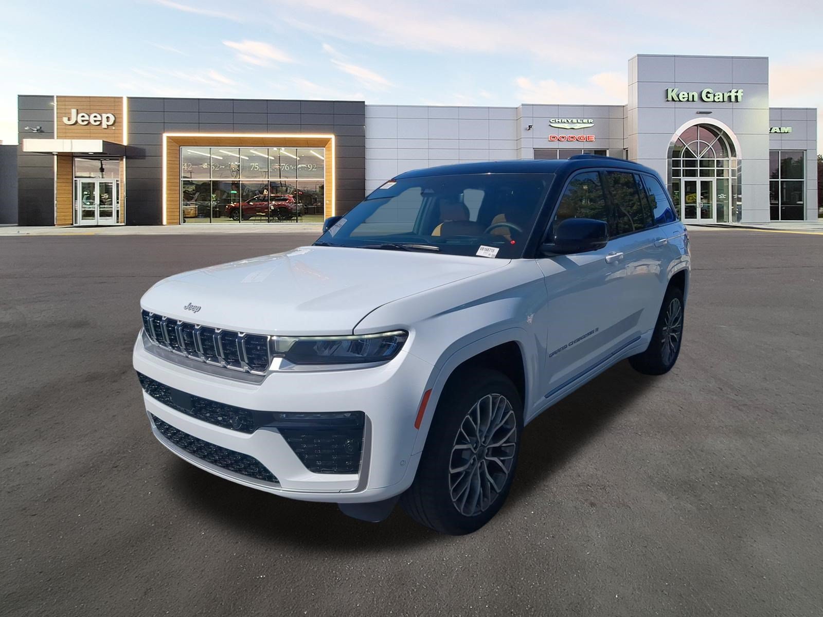 New 2027 Bright White Clear-Coat Paint Jeep Summit image 9