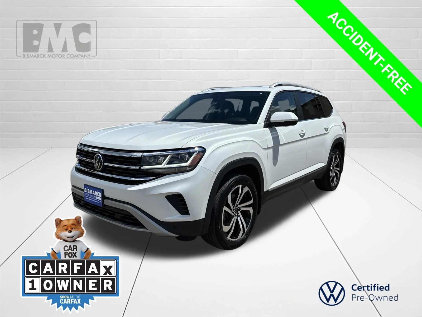Used 2023 White Volkswagen SEL image 1