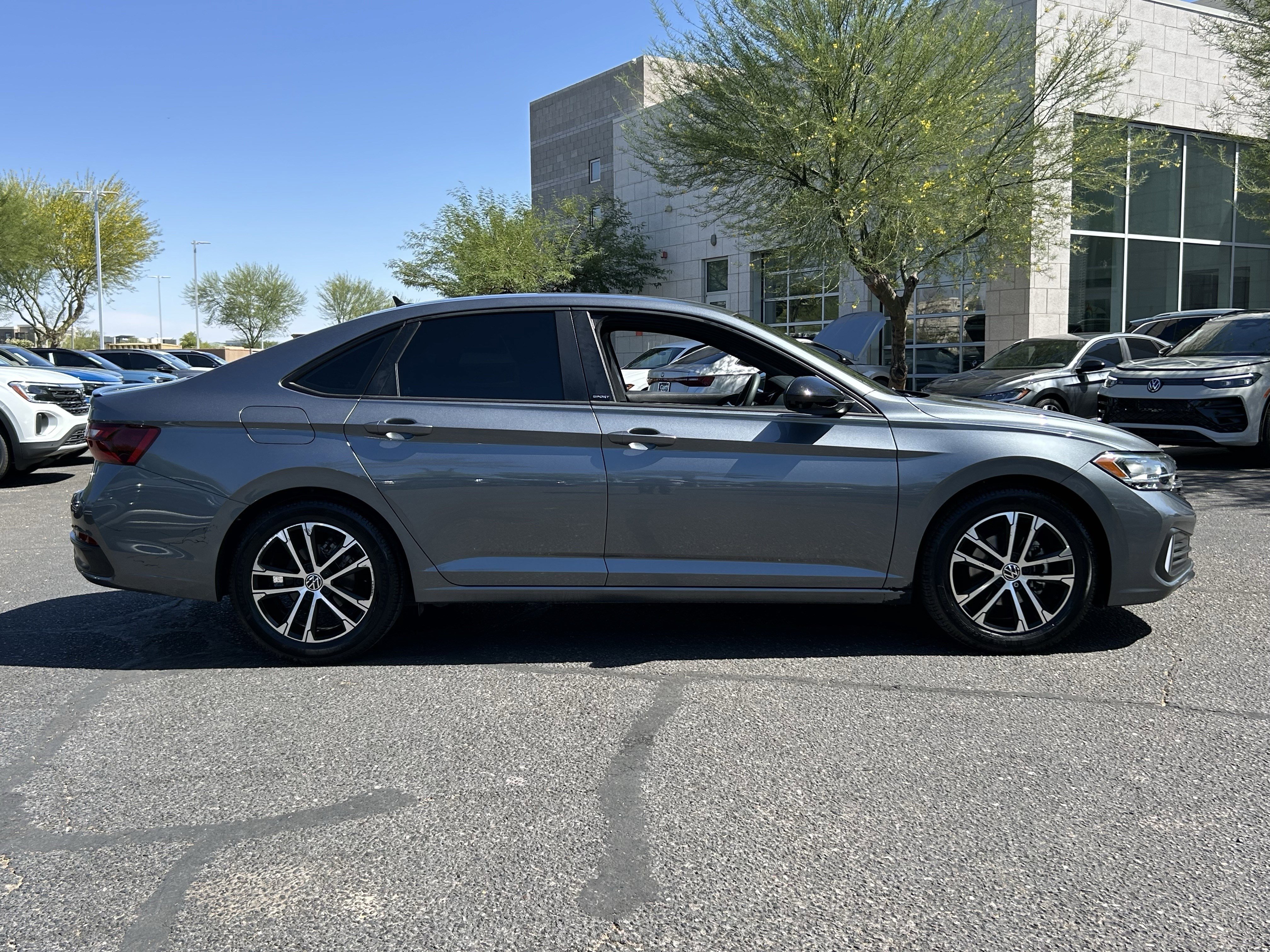 Used 2023 Platinum Gray Metallic Volkswagen Sport image 5
