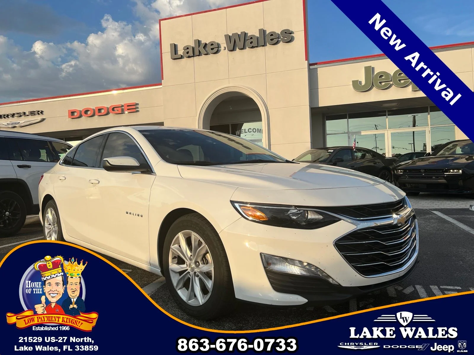 Used 2022 White Chevrolet LT image 1