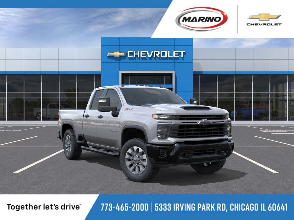 New 2026 Silver Chevrolet Custom image 1