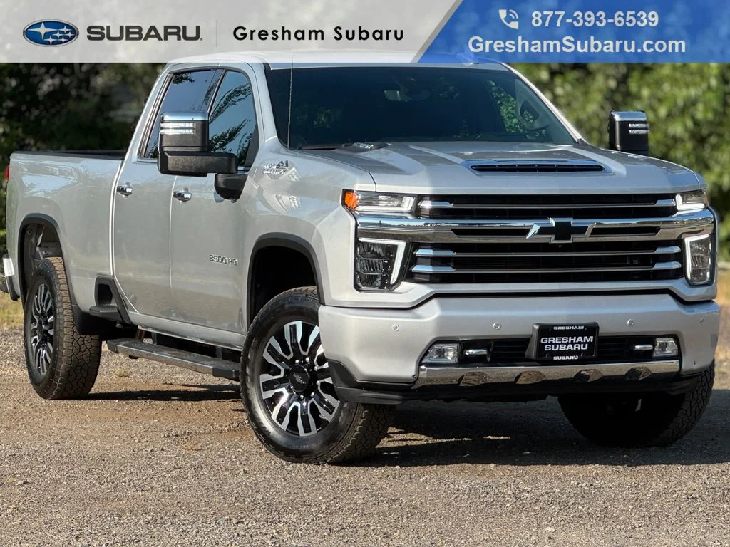 Used 2022 Silver Ice Metallic Chevrolet High Country image 1
