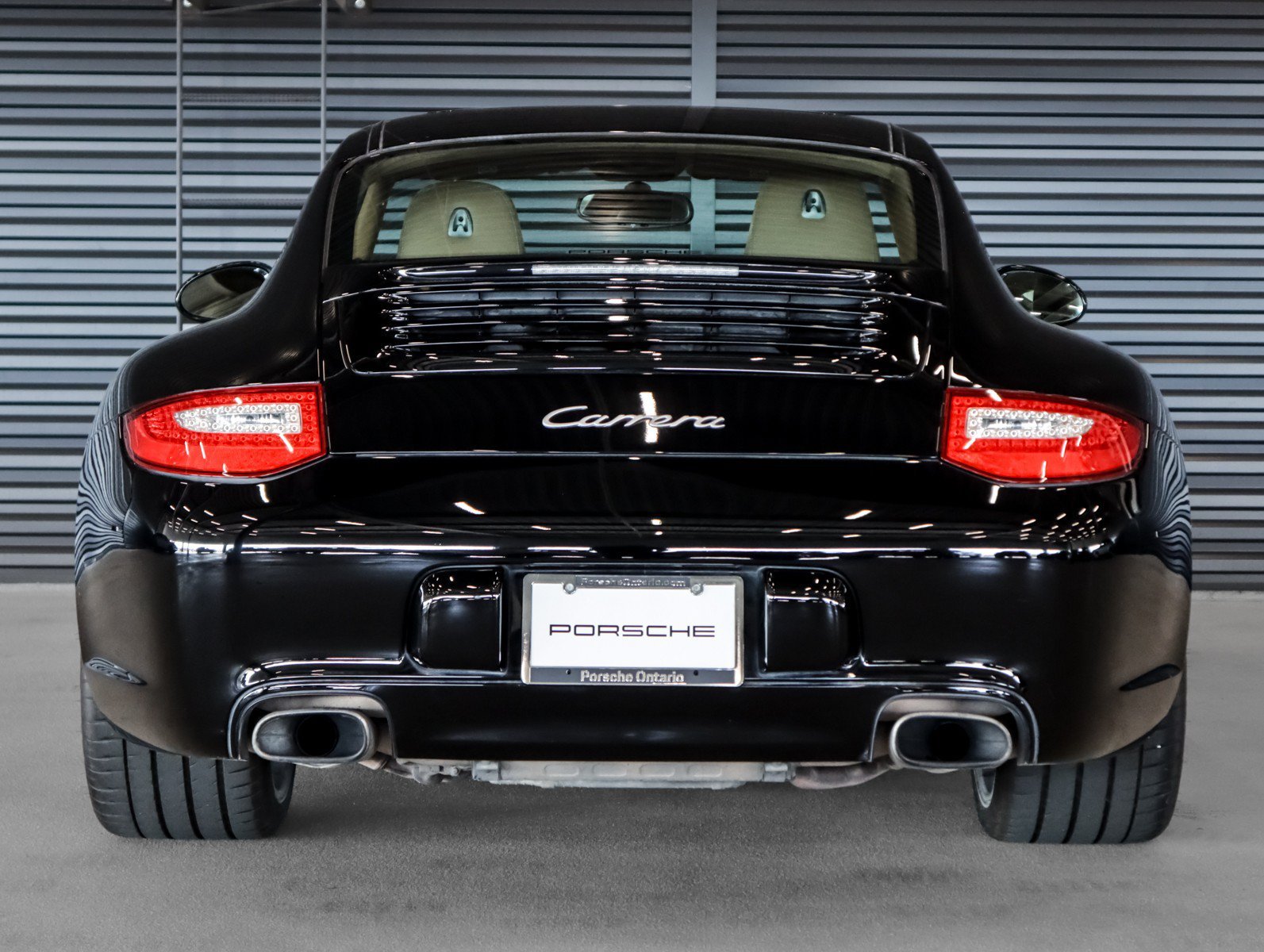 Used 2009 Black Porsche Carrera Coupe w/6-speed manual transmission image 9