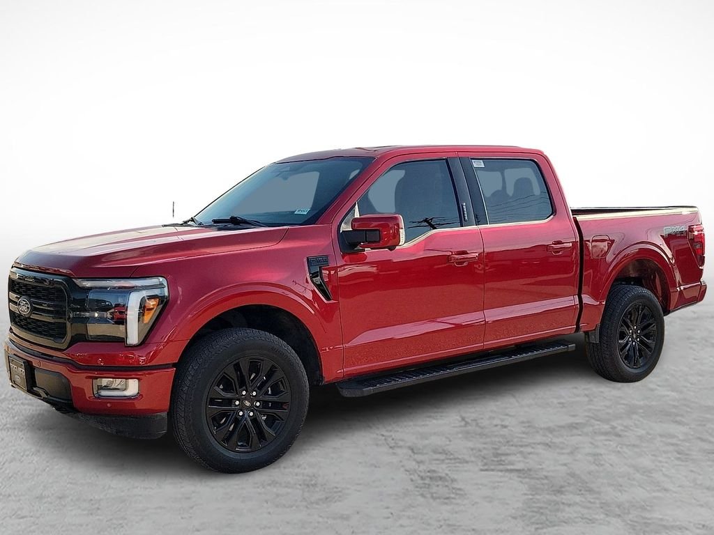 Used 2024 Rapid Red Metallic Tinted Clearcoat Ford Lariat image 5