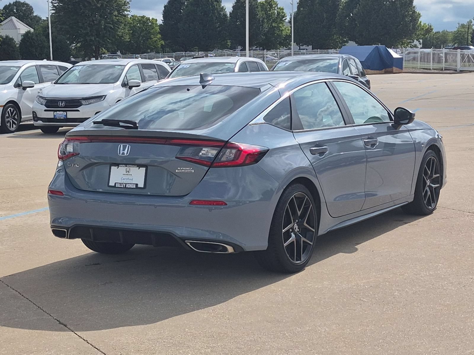 Certified Used 2024 Sonic Gray Pearl Honda Sport Touring Hatchback image 7