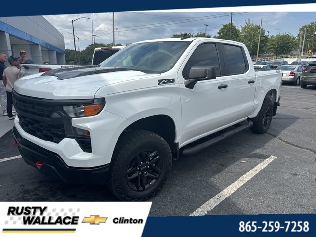 Pre-Owned 2026 Chevrolet Silverado 1500 Custom Trail Boss Four Wheel Drive Crew Cab