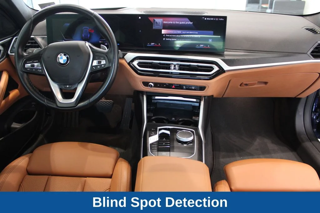 Certified Used 2024 Blue BMW 430i xDrive image 9