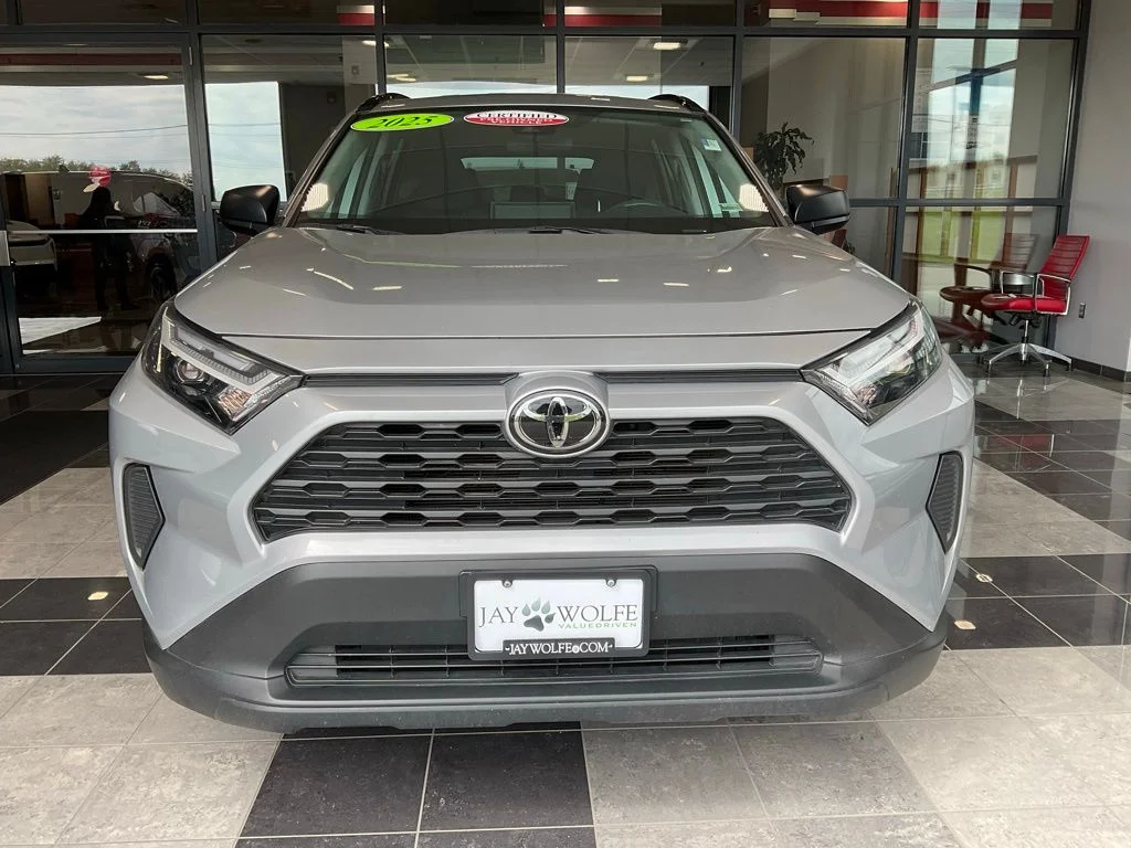 Certified 2025 Toyota RAV4 LE with VIN 2T3LWRFVXSW261007 for sale in Kansas City