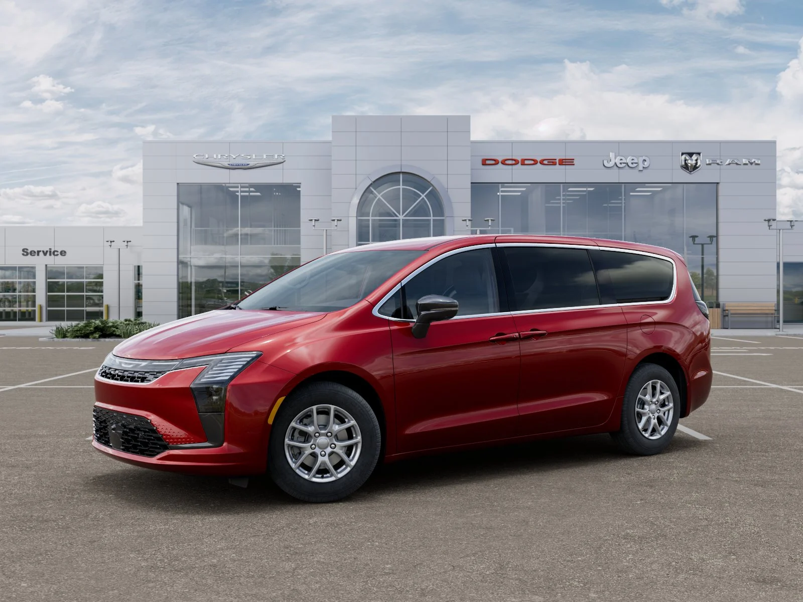 New 2027 Red Hot Pearl-Coat Exterior Paint Chrysler Select image 28