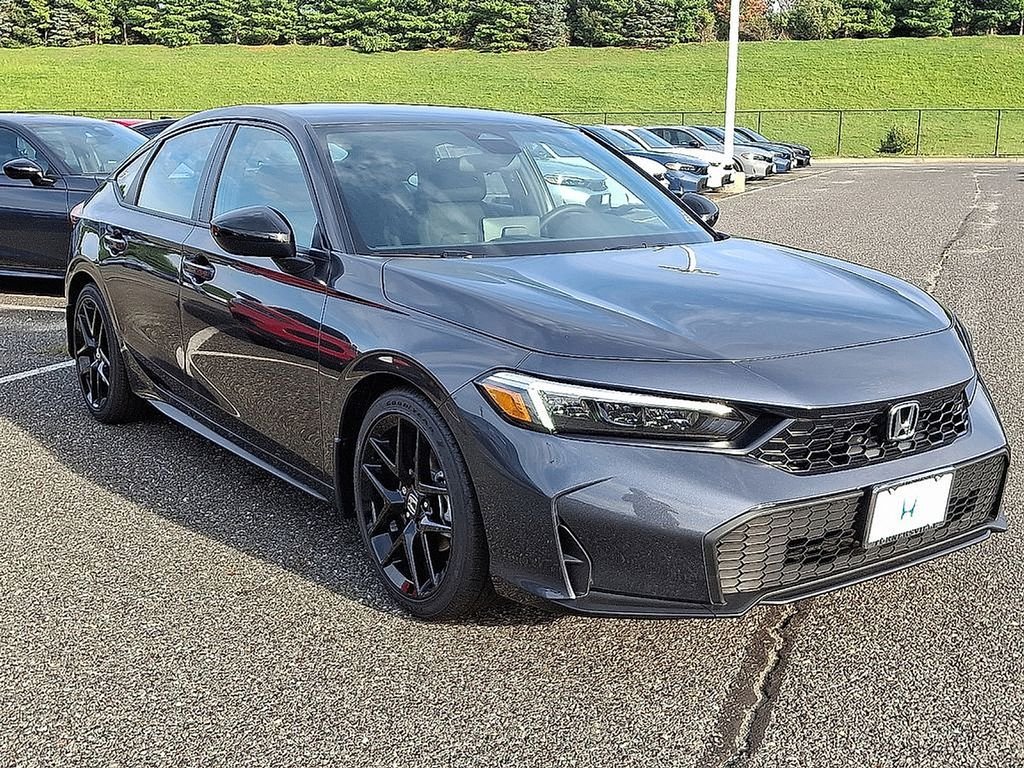 New 2026 Meteorite Gray Metallic Honda FWD Sport image 2