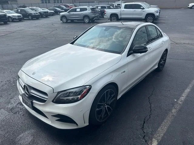 Used 2021 White Mercedes-Benz C 43 AMG® image 2