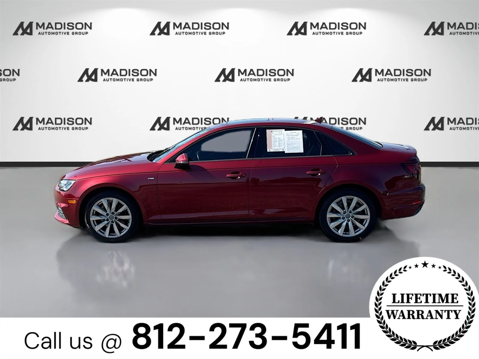 Used 2018 Matador Red Metallic Audi Premium image 8