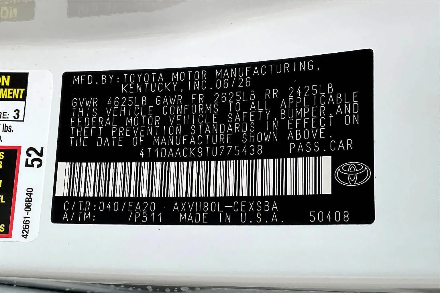 New 2026 Ice Cap Toyota SE image 19