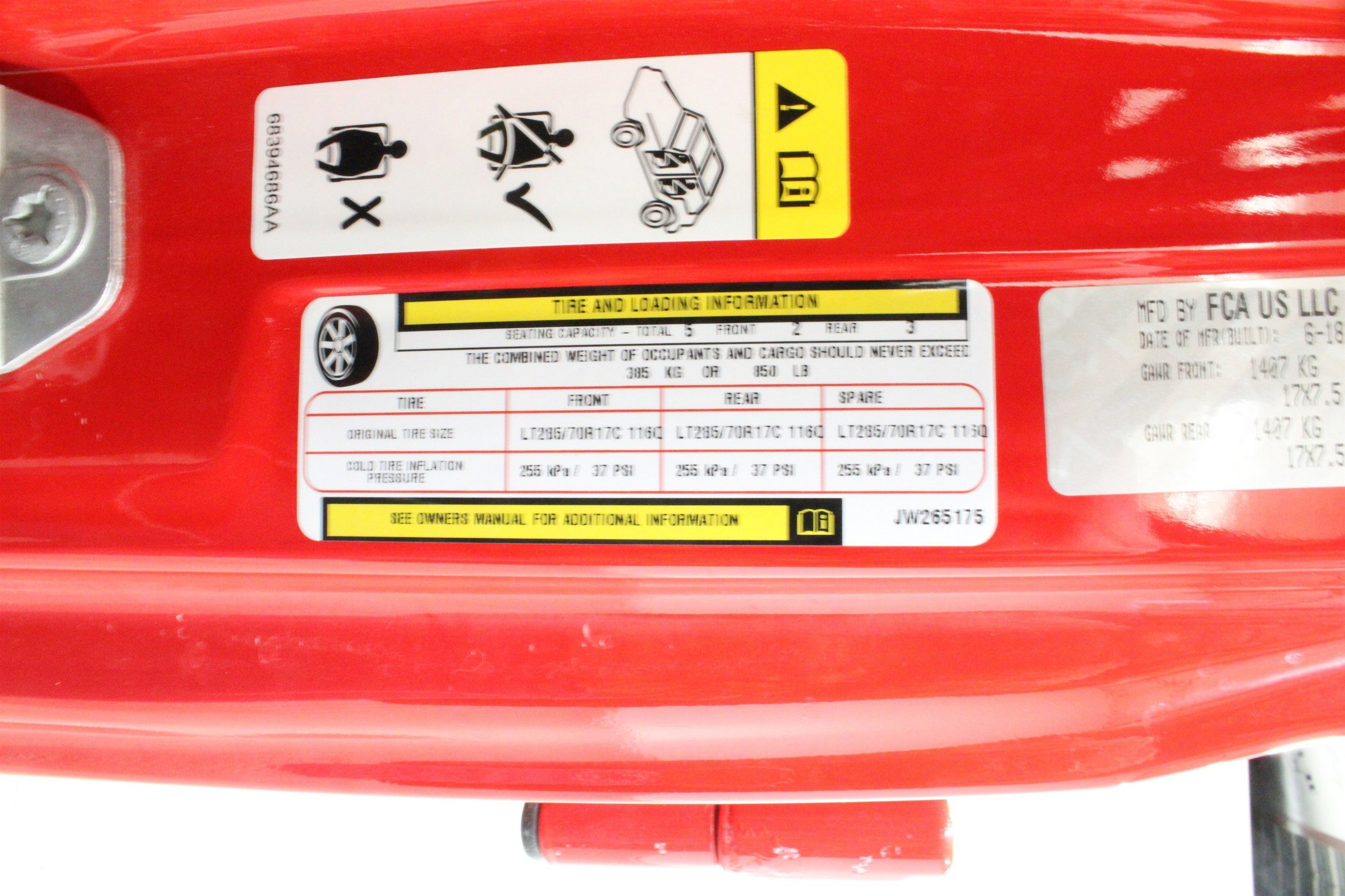 Used 2018 Firecracker Red Clearcoat Jeep Rubicon image 34