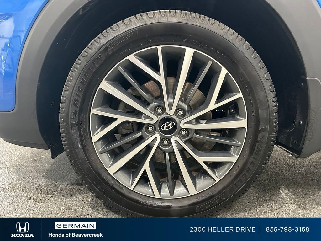 Used 2019 Aqua Blue Hyundai Limited image 13