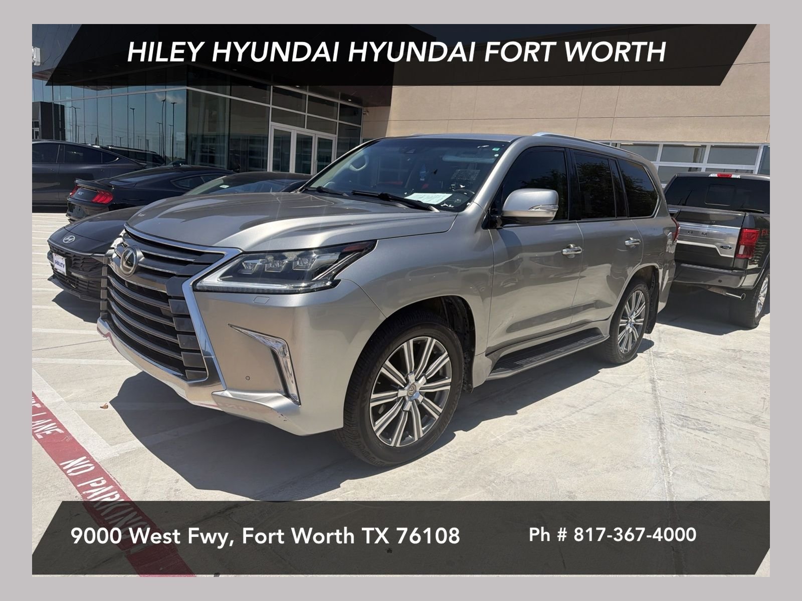 Used 2016 Atomic Silver Lexus 570 image 1
