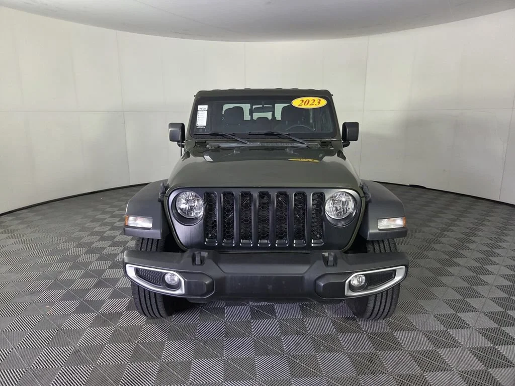 Used 2023 Sarge Green Clearcoat Jeep Sport image 3