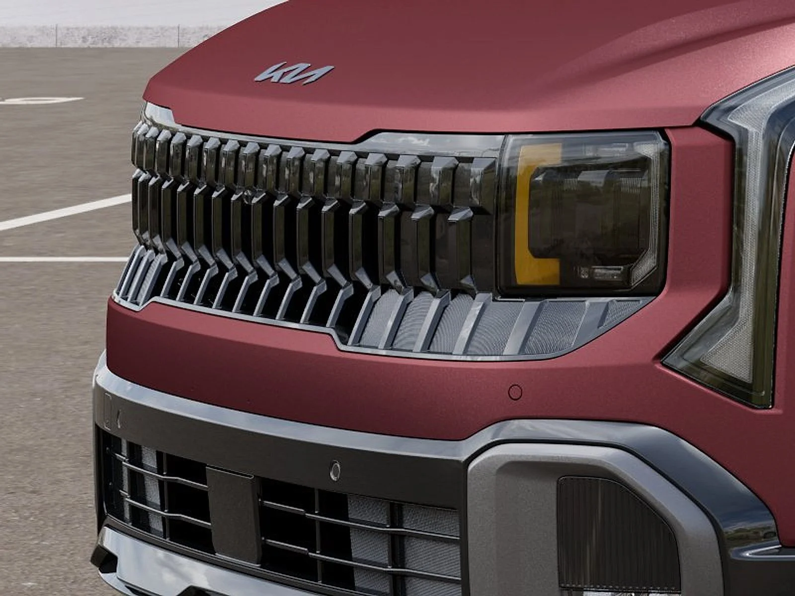 New 2027 Magma Red Matte Kia X-Line S image 12