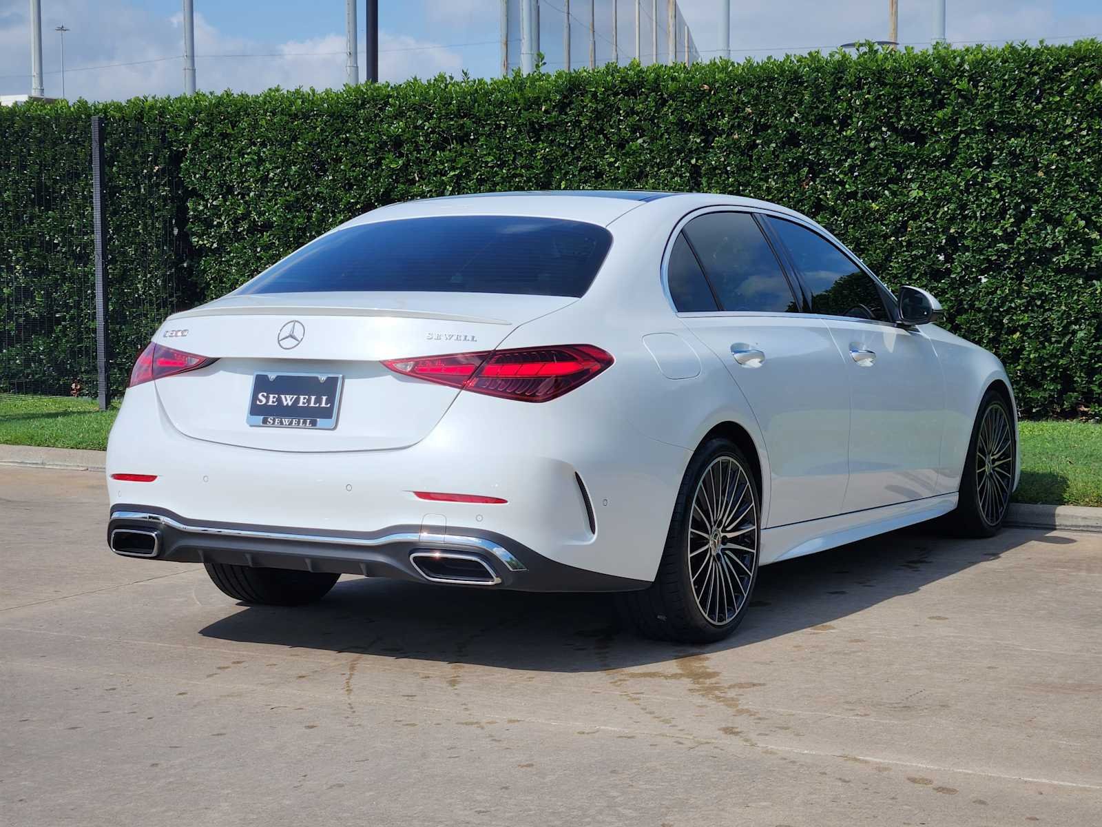 Certified Used 2026 MANUFAKTUR Moonlight White Metallic Mercedes-Benz C 300 image 8