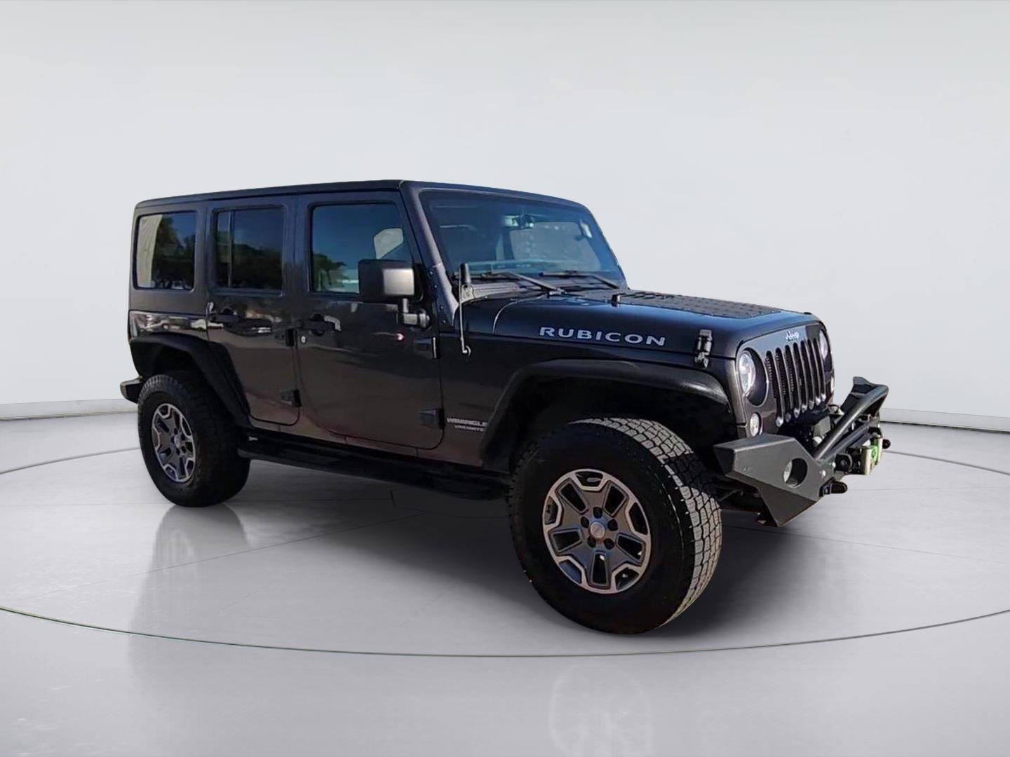 2017 Jeep Wrangler Unlimited Rubicon 4x4 Gray at Mac Haik CDJR North Houston