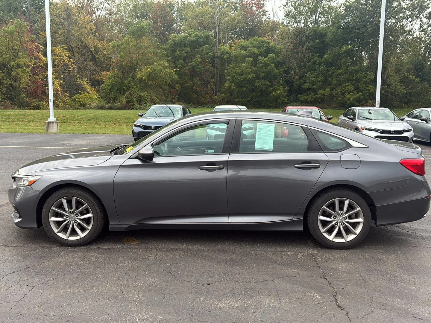 Used 2022 Modern Steel Metallic Honda LX image 14