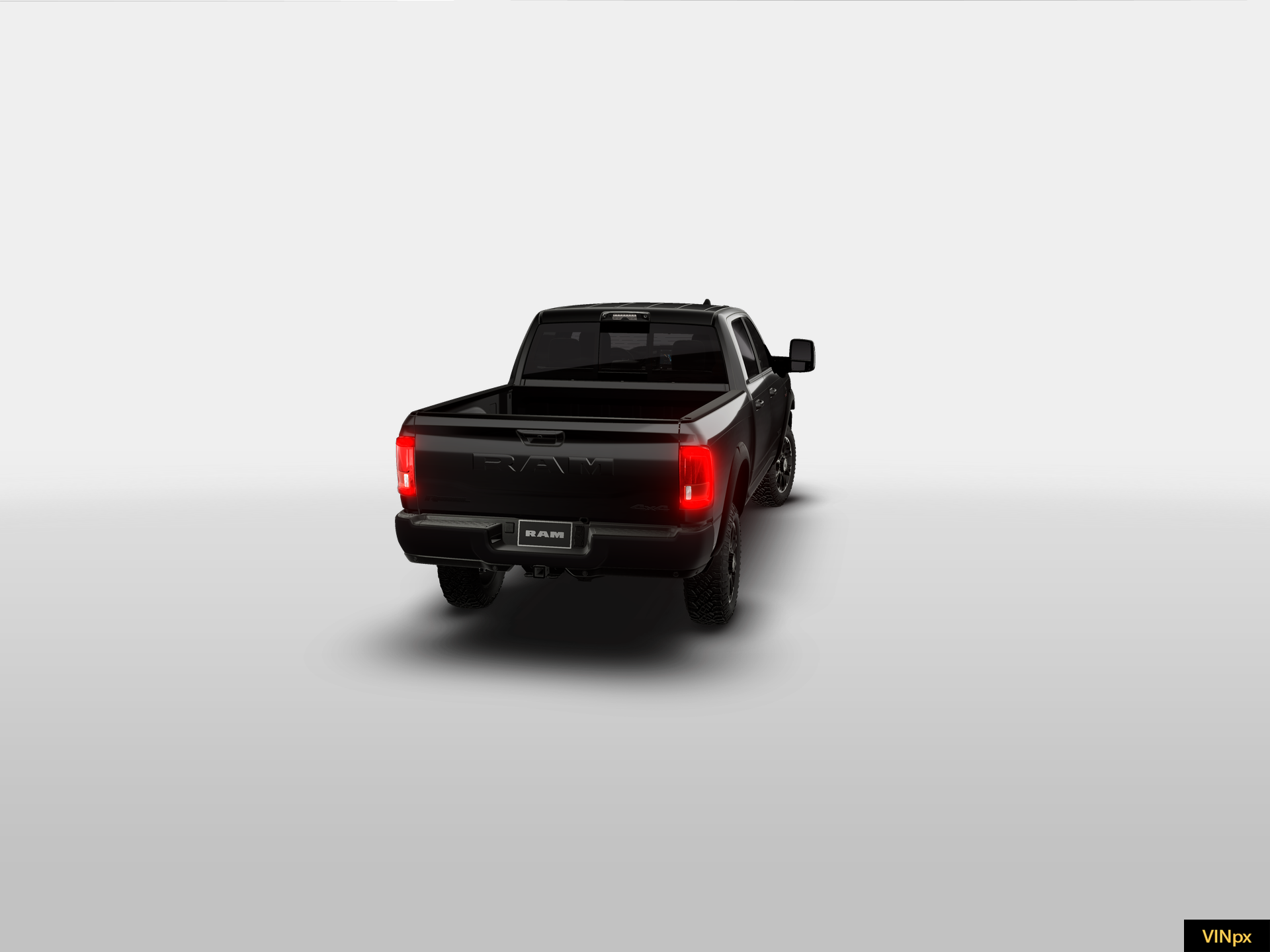 New 2026 Diamond Black Crystal Pearl-Coat Exterior Paint RAM REBEL image 11