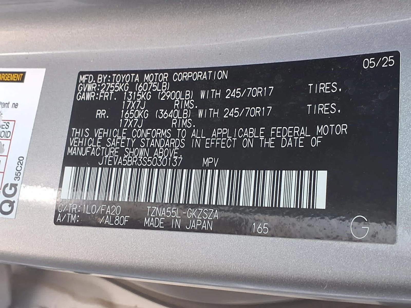 Used 2025 Cutting Edge Toyota SR5 image 29