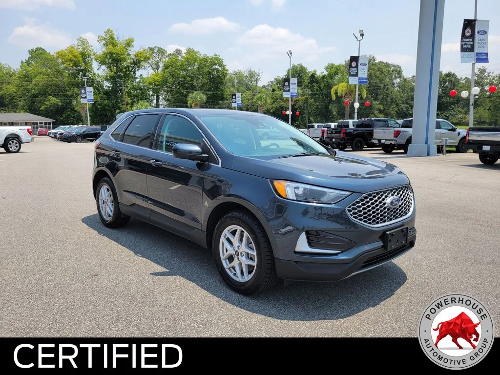 Used 2024 Blue Ford SEL image 8
