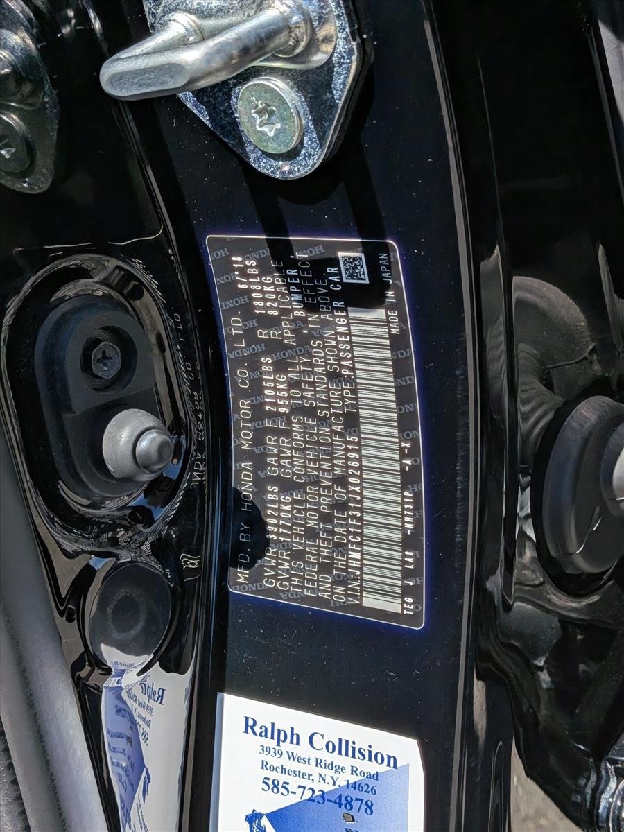 Used 2018 Black Honda EX-T image 15