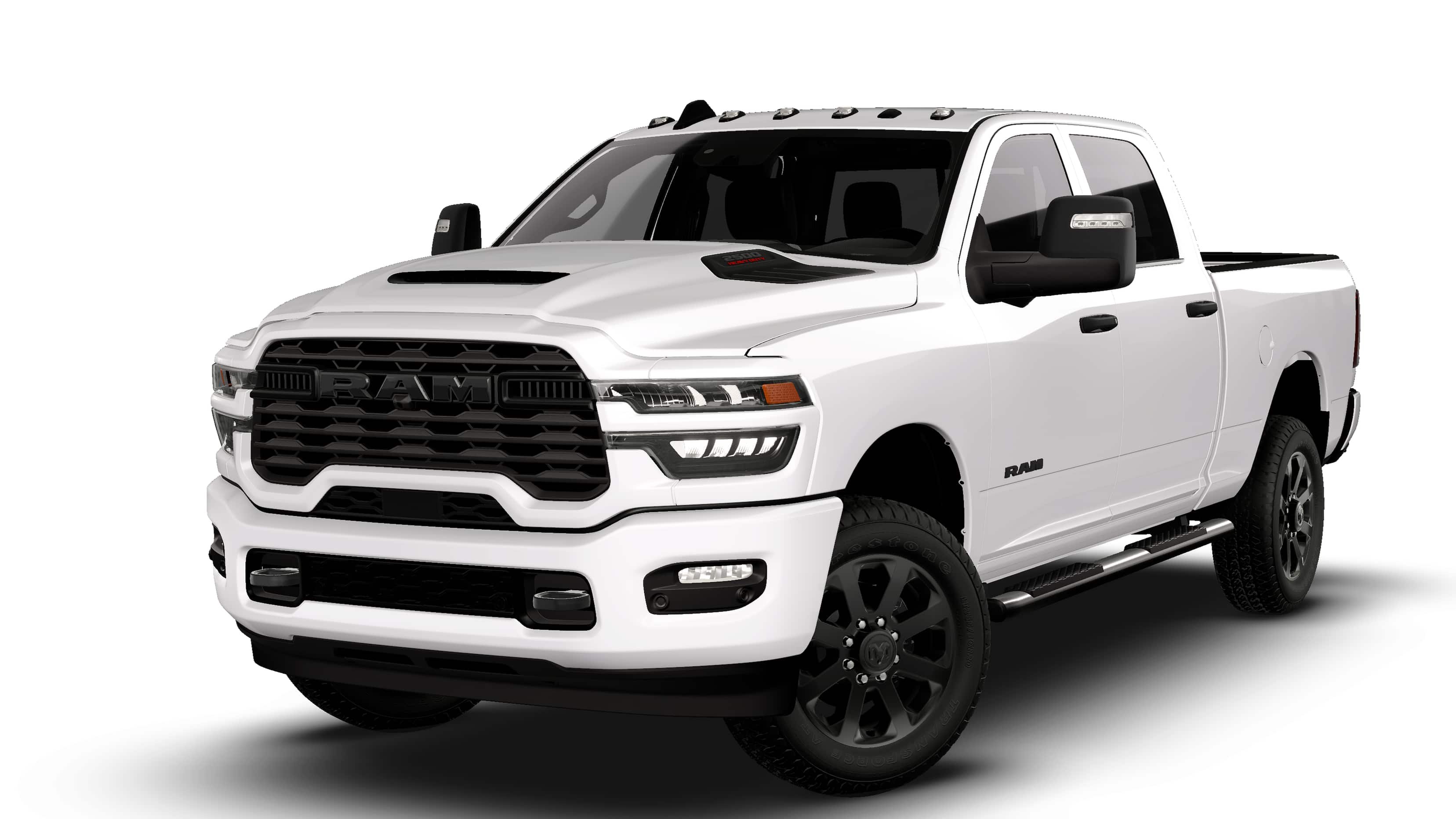 New 2026 Bright White Clear-Coat Exterior Paint RAM  image 1