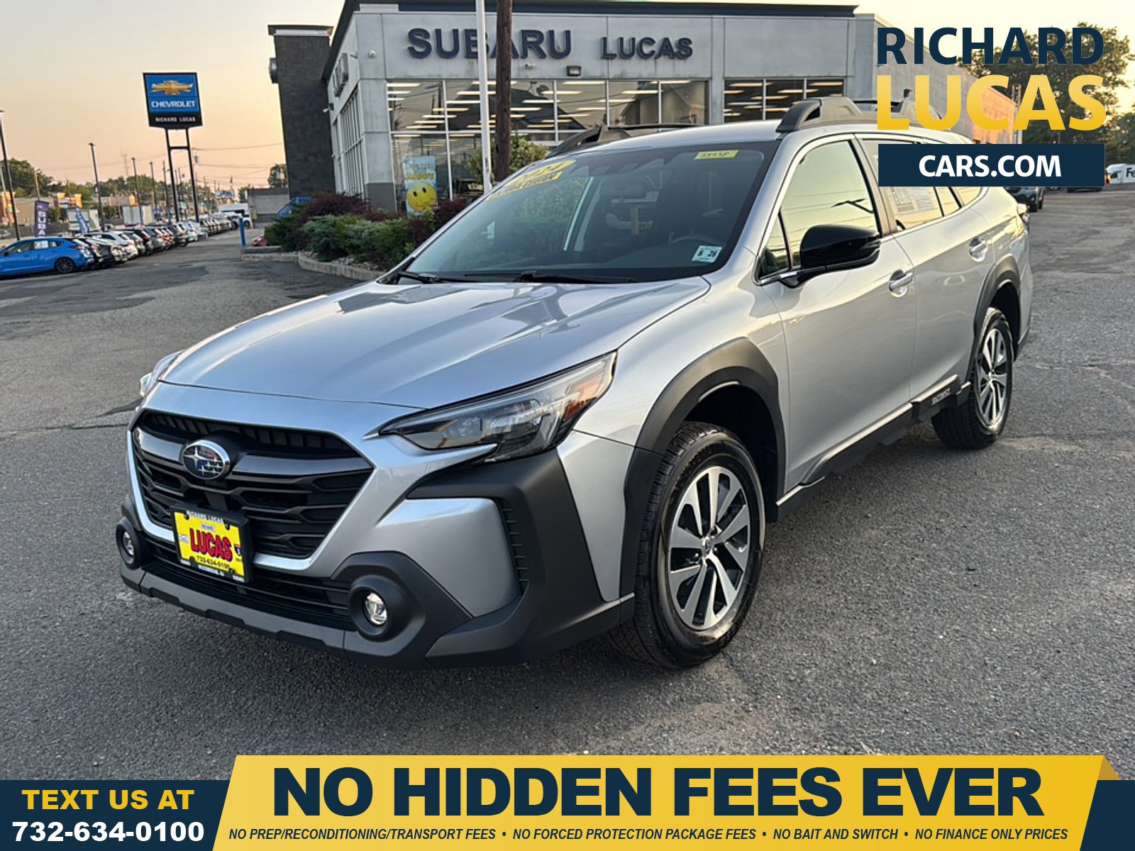 Ice Silver Metallic 2024 Subaru Outback SUV / Crossover All-Wheel Drive 