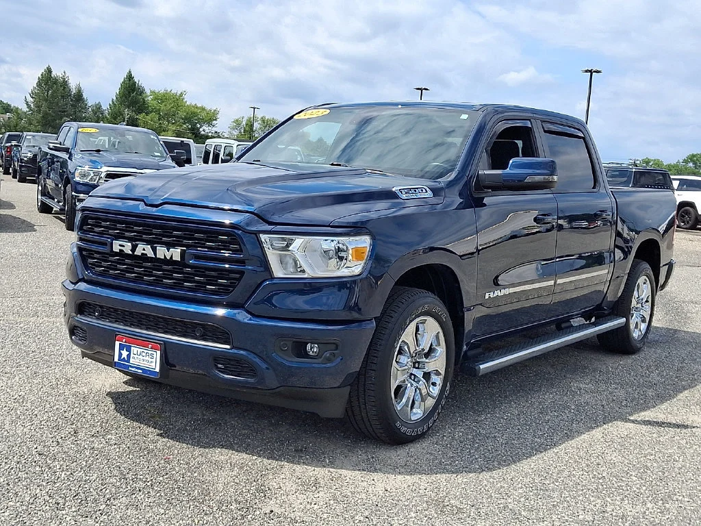 Used 2023 Patriot Blue Pearlcoat Ram Big Horn image 5