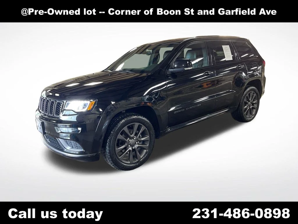 Used 2018 Black Jeep Overland image 1
