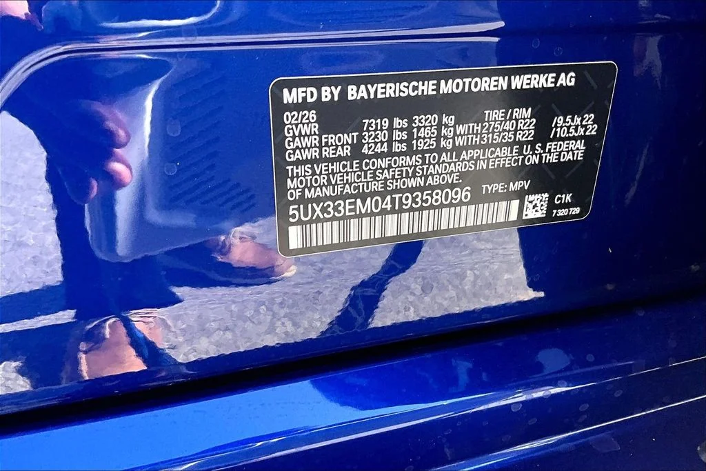 New 2026 BMW X7 M60i 4D Sport Utility