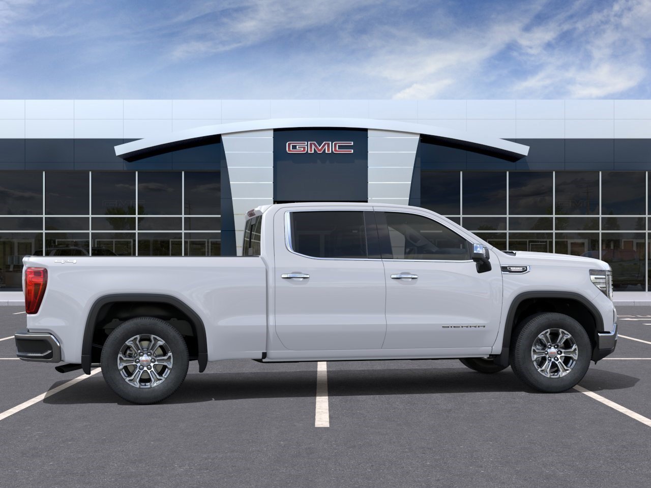 New 2026 Summit White GMC SLT image 5
