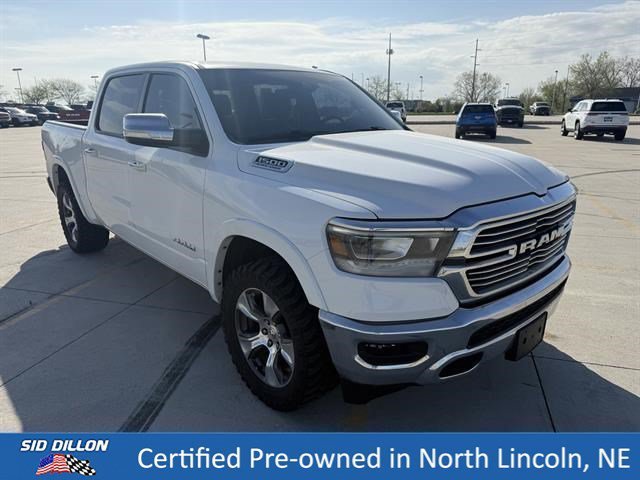 Used 2022 Bright White Clearcoat Ram Laramie image 6