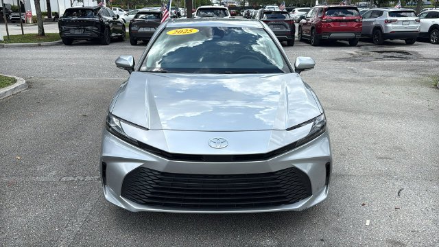 Used 2025 Celestial Silver Metallic Toyota LE image 2