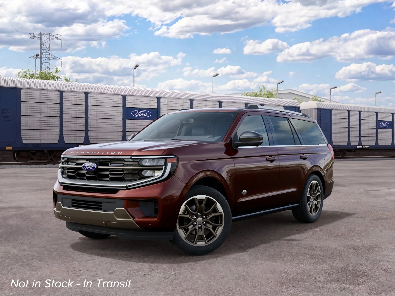 New 2027 Bronze Fire Metallic Tinted Clearcoat Ford King Ranch® image 2