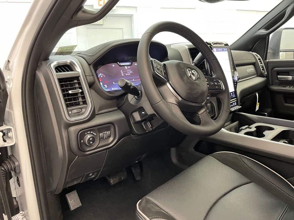 New 2026 Bright White Clear-Coat Exterior Paint RAM Laramie image 18