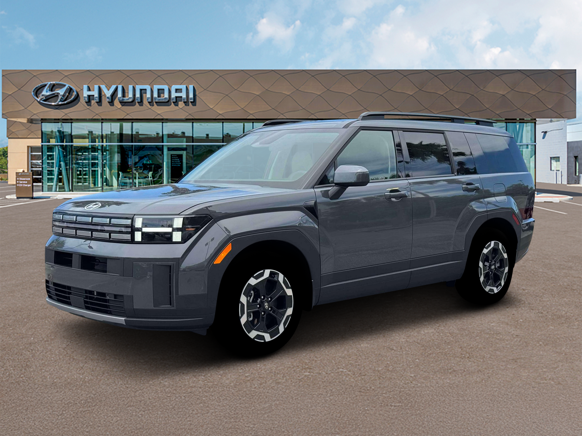 New 2026 Gray Hyundai SEL FWD image 2
