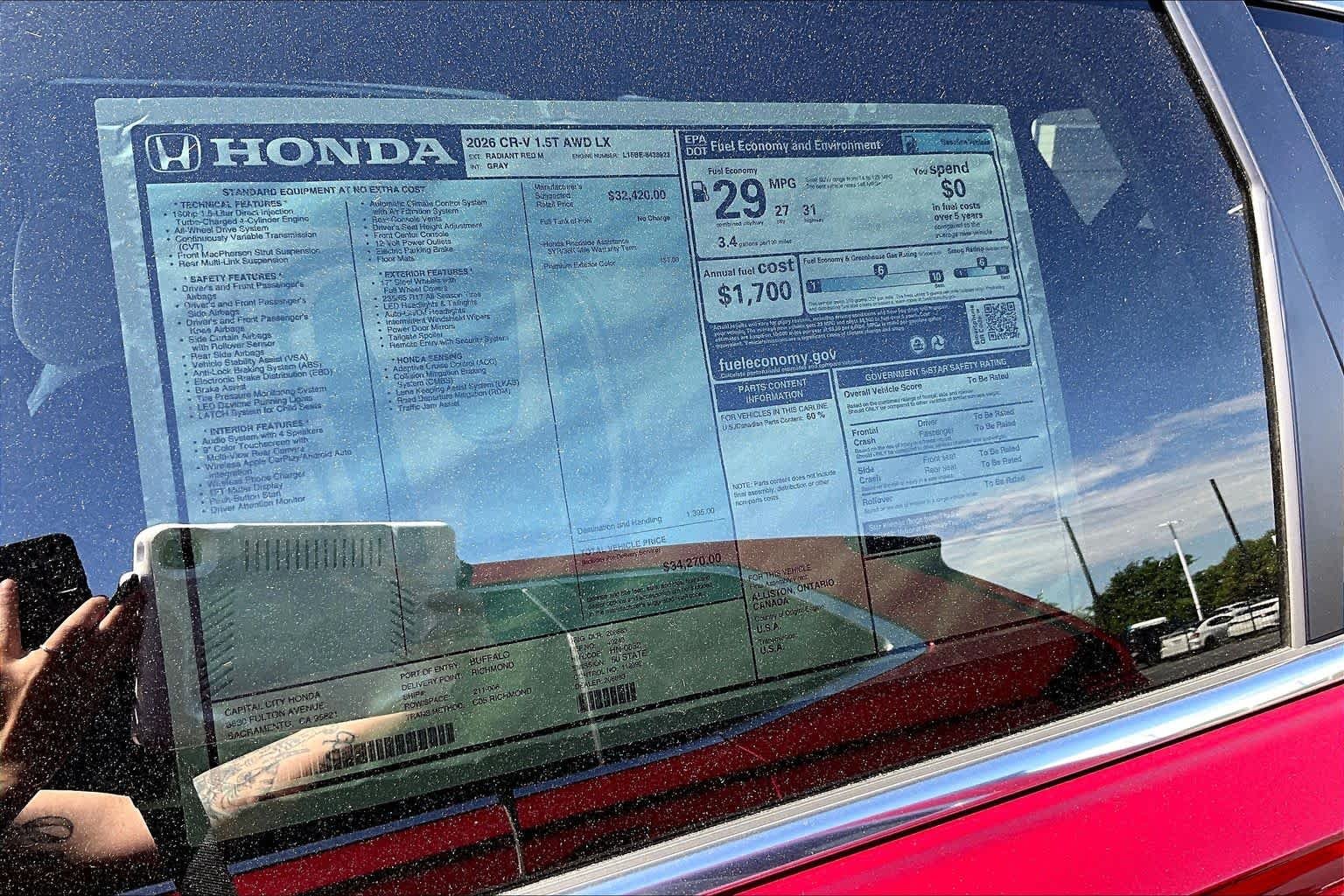 2026 Honda CR-V LX - Photo 21