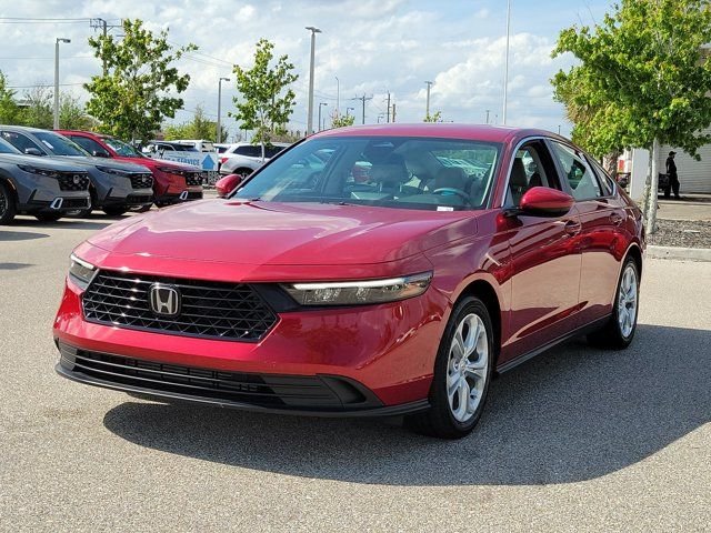 Used 2023 Radiant Red Metallic Honda LX image 3