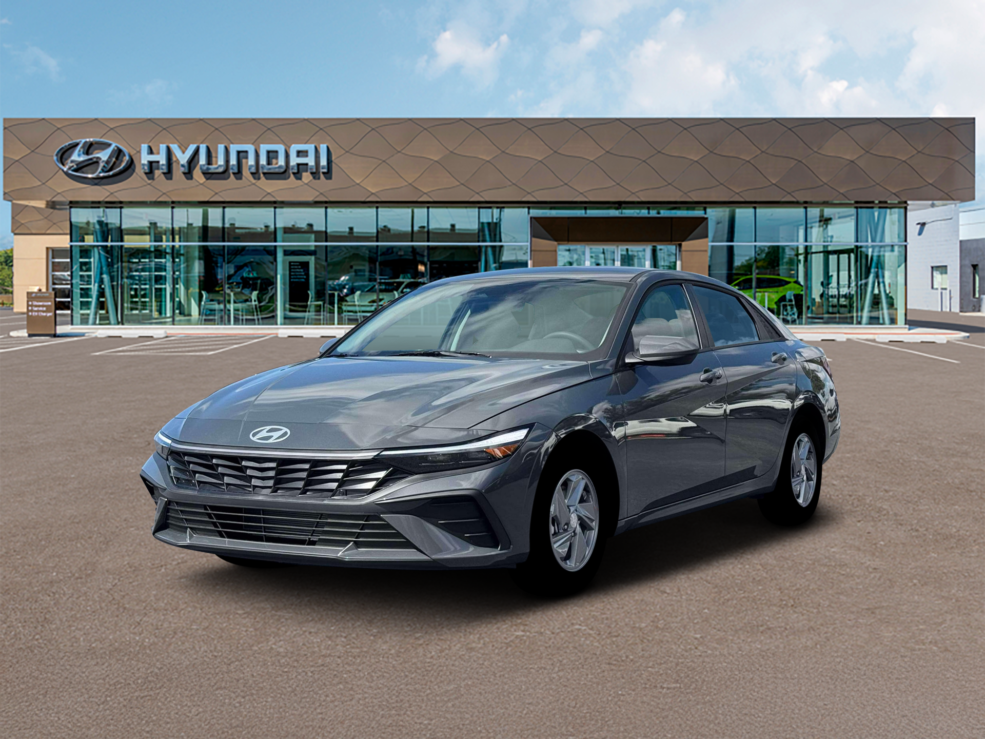 New 2026 Gray Hyundai SE image 1