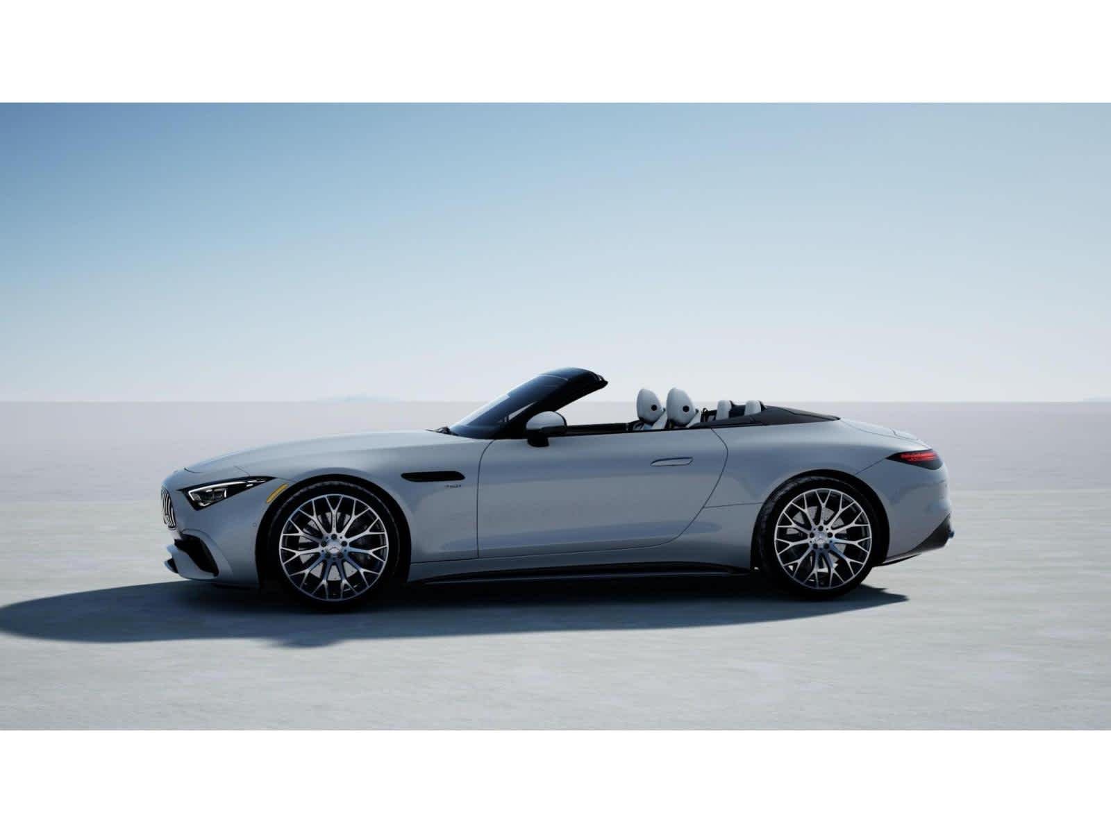 New 2027 MANUFAKTUR Moonlight White Metallic Mercedes-Benz AMG® SL 43 Roadster image 34