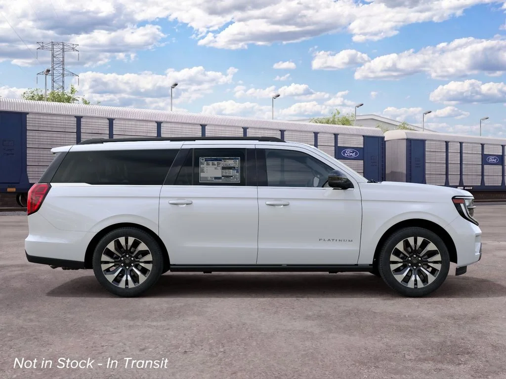 New 2027 Star White Metallic Tri-Coat Ford Platinum® image 5